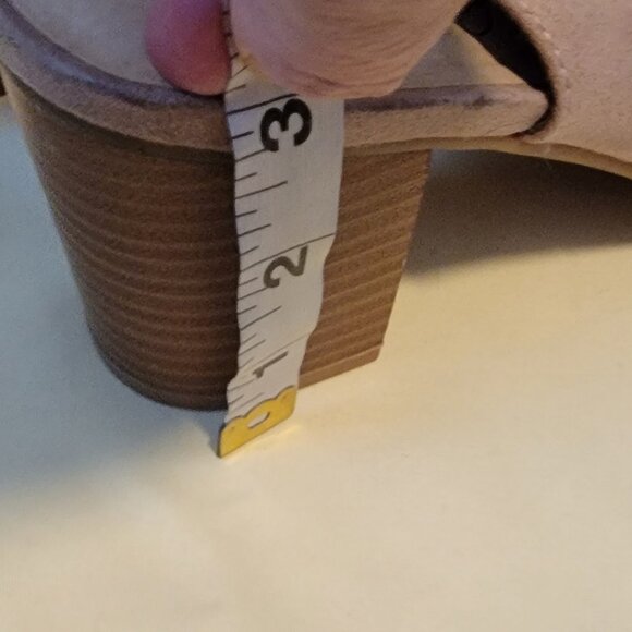 Vintage 7 Eight Peep  Wendi Toe Taupe Booties - Picture 13 of 13
